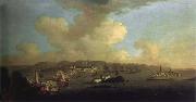 Monamy, Peter The Capture of Louisbourg France oil painting reproduction